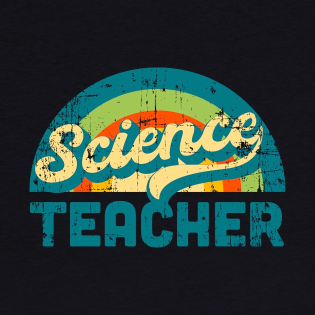 Science Teacher Vintage Retro Groovy Style by livania